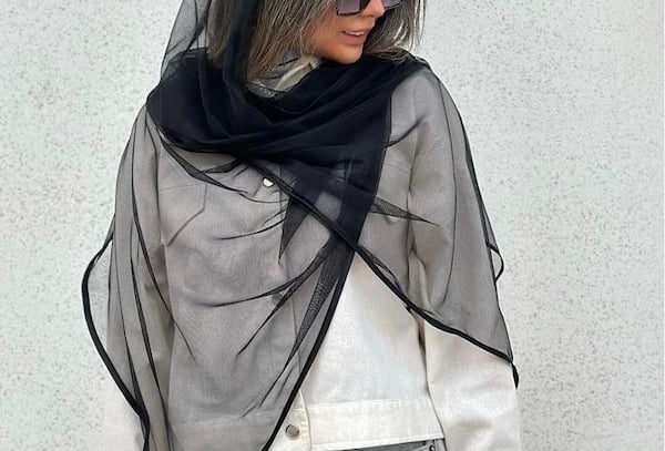 قیمت شال حریر ساده + خرید باور نکردنی